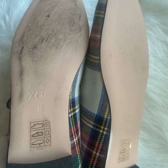 J CREW Tartan Anya Mary Jane Flats - Picture 7 of 7